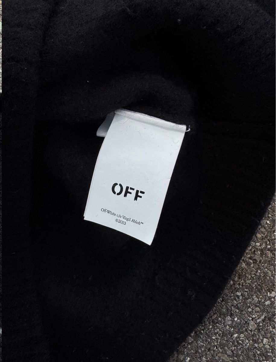 Off-White Maglioni & Felpe: OFF-WHITE WOOL KNIT SWEATER BLACK FITS M – Usato da Effretikon venduto da syrrrrre 4