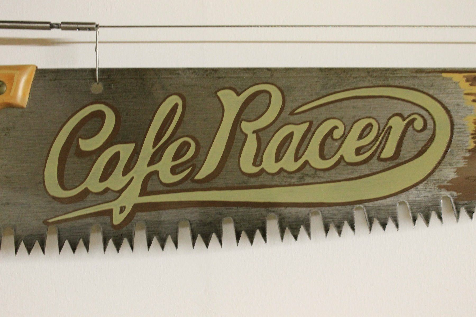 Seghe: Alte Säge "Cafe Racer TonUp" Einzelstück – Nuovo (secondo la descrizione) da Willisau venduto da Pzm81