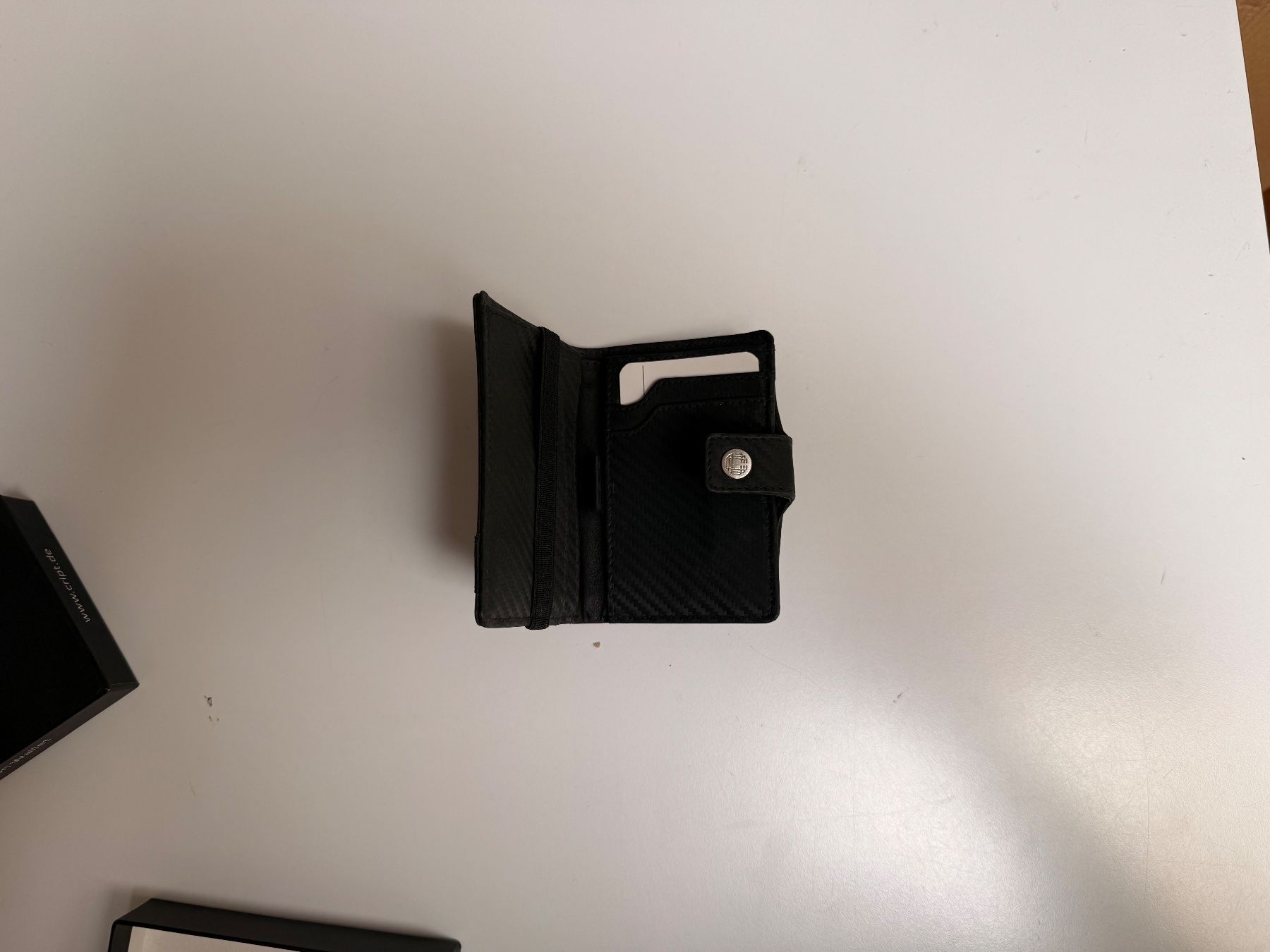 Portafogli: Kartenetui CRIPT RFID Schutz Wallet Schwarz neu – Nuovo e nell'imballaggio originale da Zug venduto da isdach 3