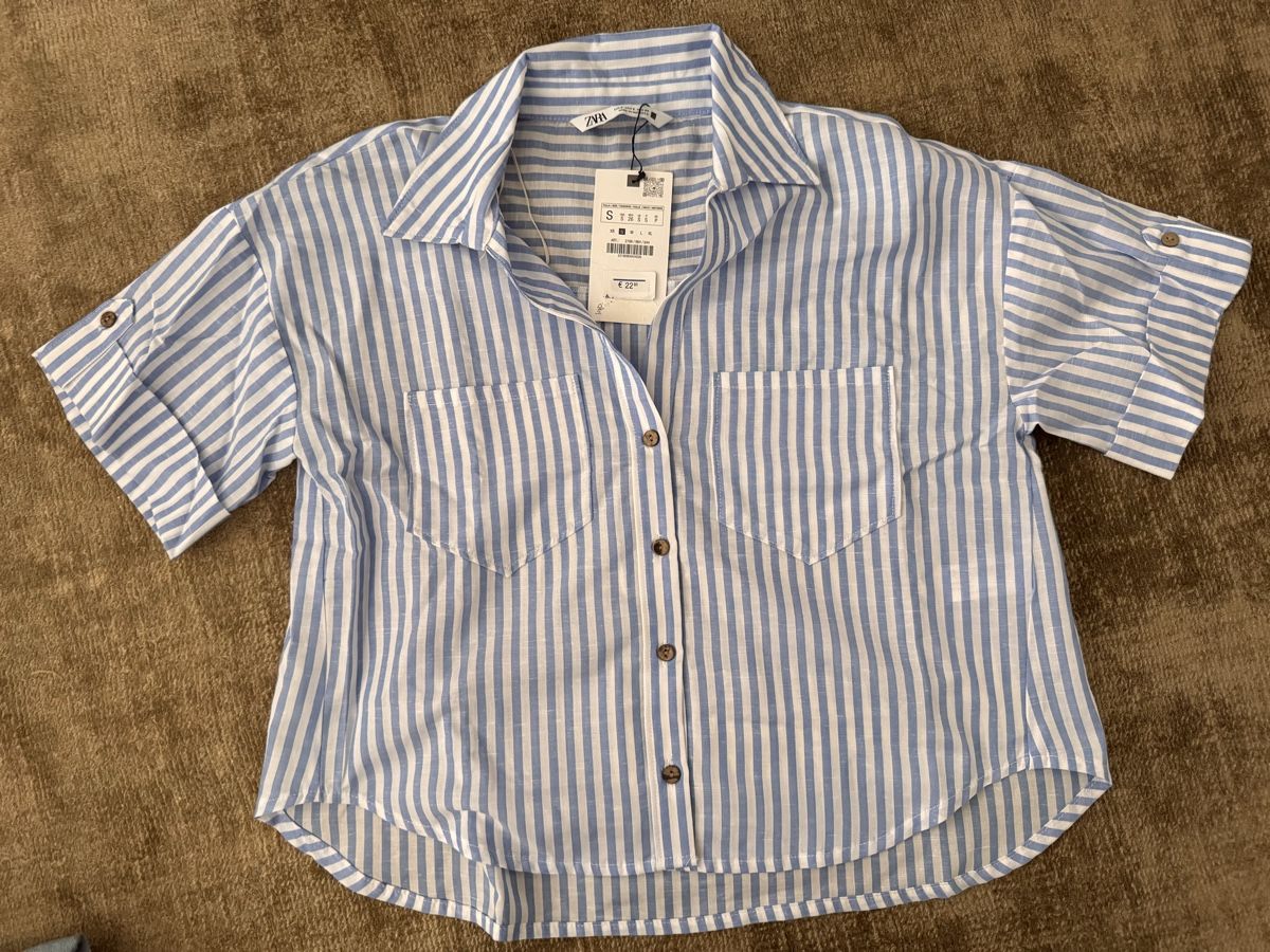 Zara Blusen: Zara striped shirt - Size S – Neu und originalverpackt aus Zürich von Tanja_G88