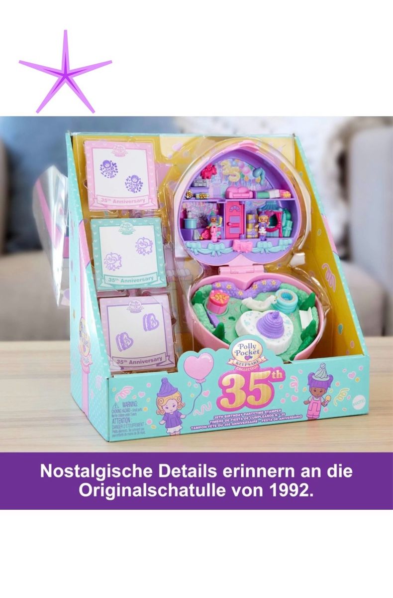 Polly Pocket Keepsake 35th birthday partytime | Kaufen auf Ricardo