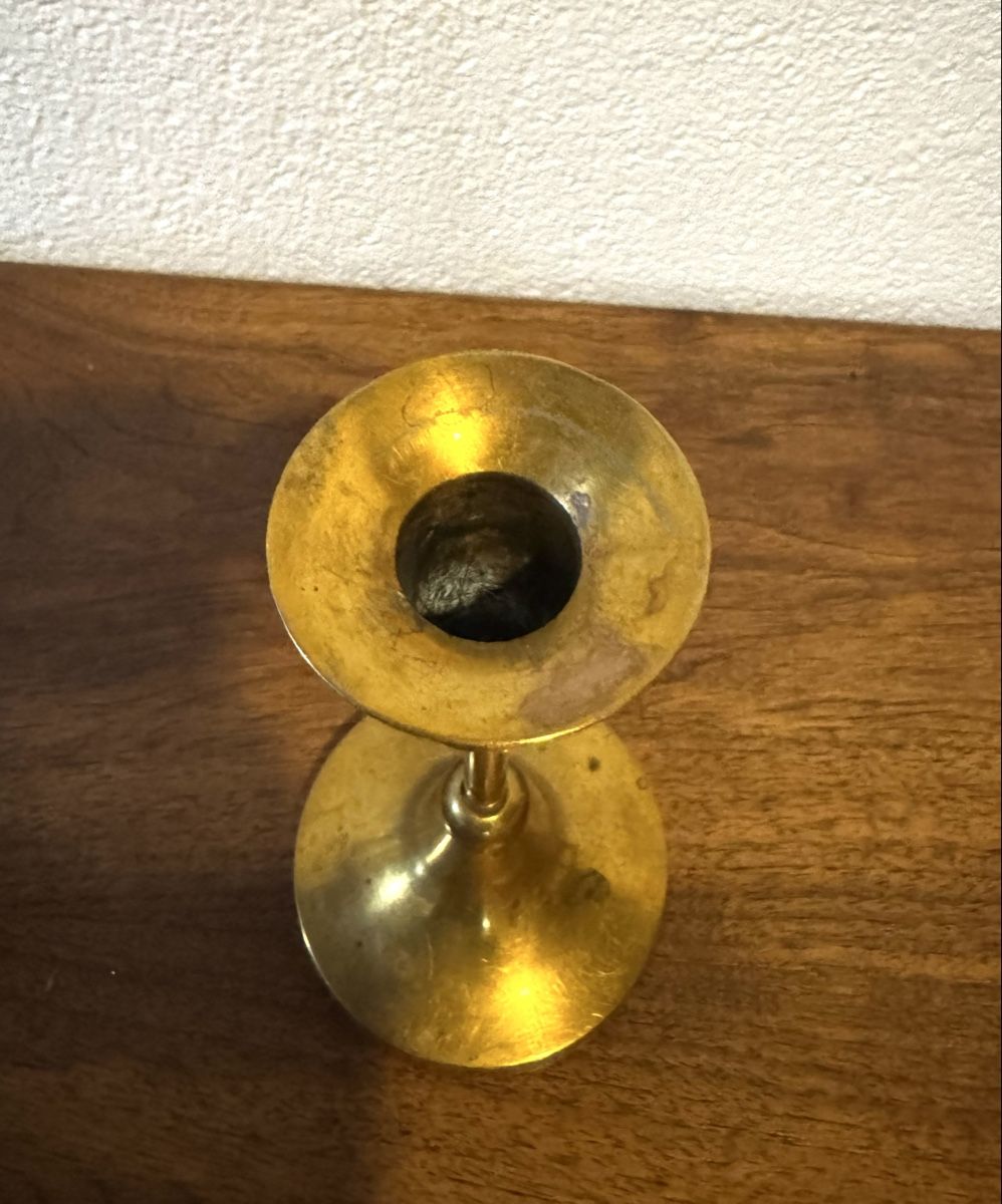 Portacandele: Vintage Messing Kerzenständer  – Usato da Balsthal venduto da Narulya 3