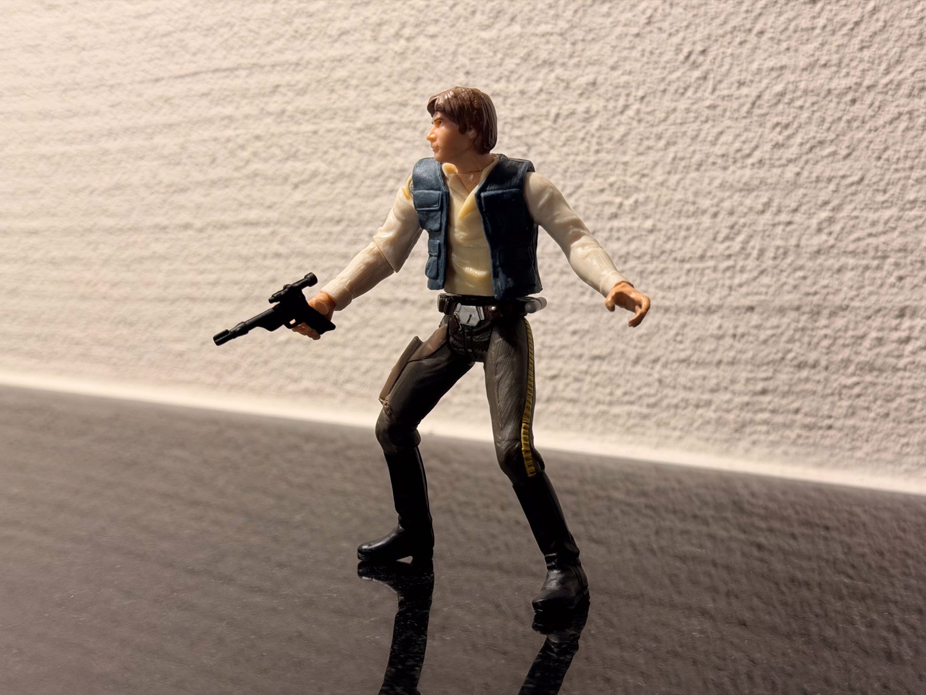 Star Wars Statuette: Hasbro Star Wars Han Solo Figur – Usato da Reinach BL venduto da Graphix 2