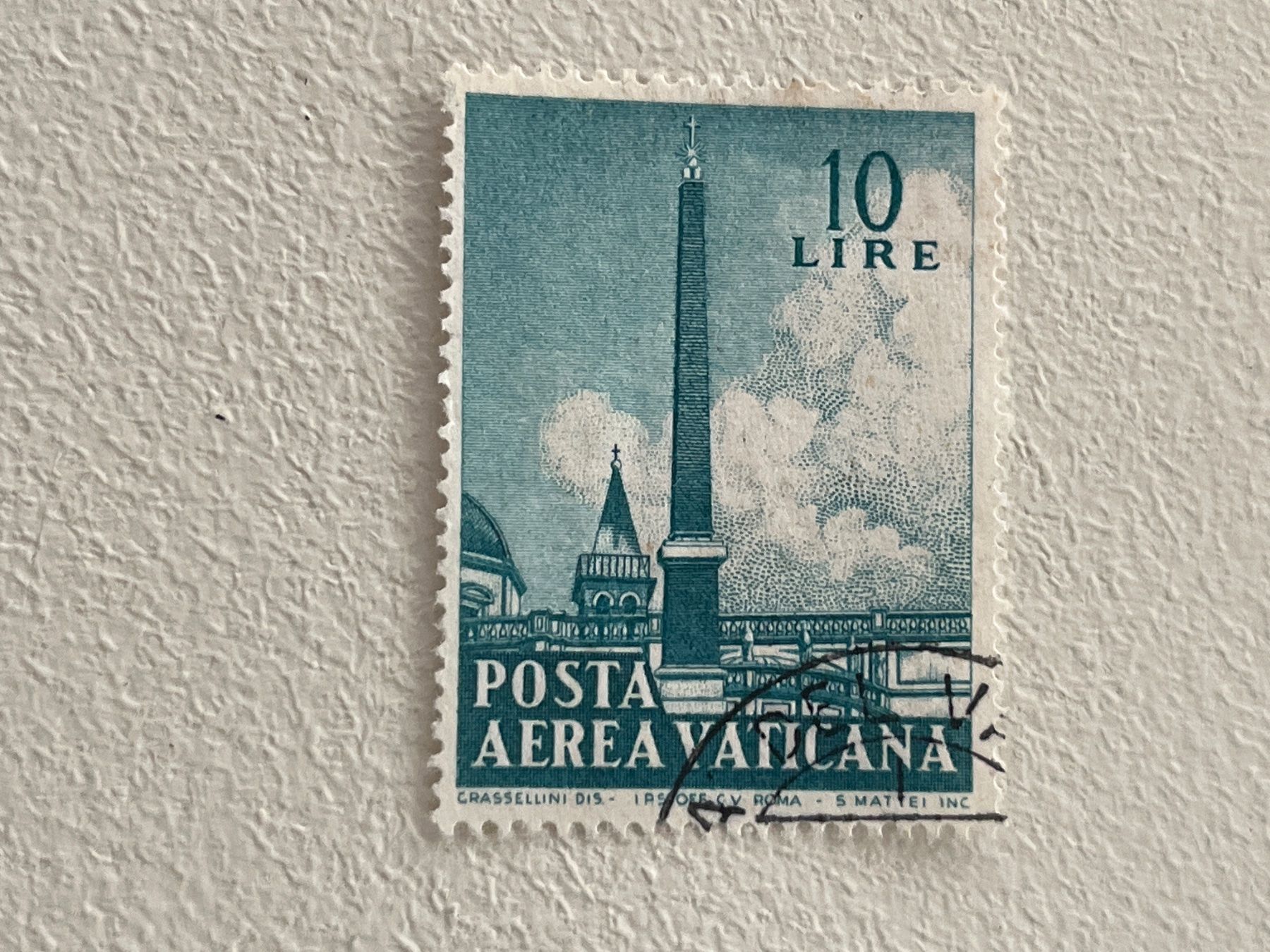 Tous les timbres: Briefmarke: Città del Vaticano – D'occasion à Chiasso par AzenYa