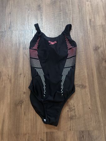 Maillot de bain Speedo noir motif pois