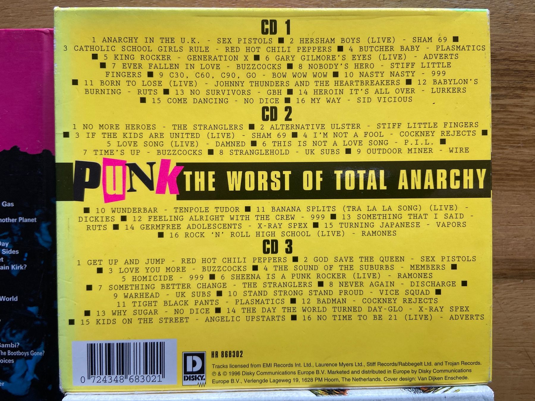 CD: CD-Sammlung Punk Compilations – Usato da Wabern venduto da fingersinfactories 2