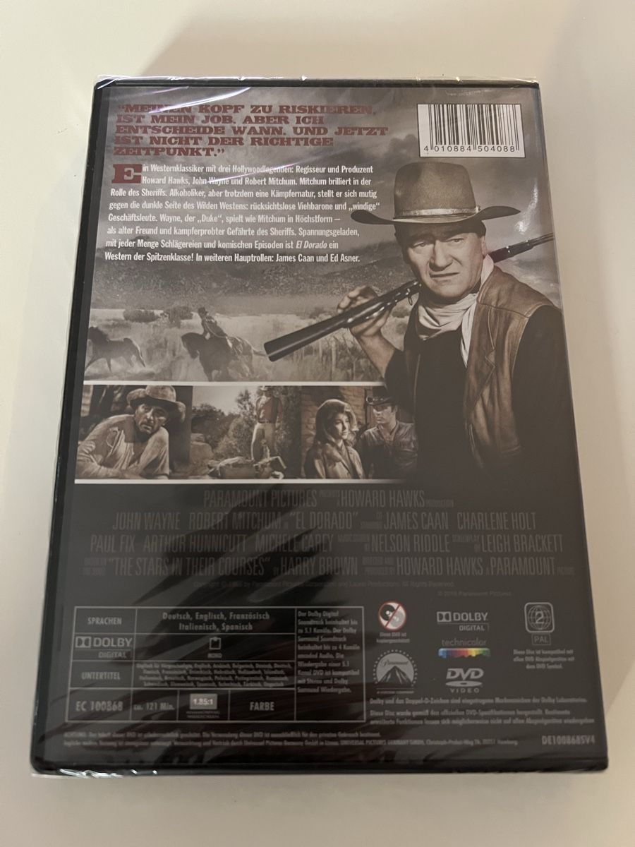 Alle DVDs: DVD El Dorado, John Wayne, Western, Neu – Neu und originalverpackt aus Altstätten SG von sheamus 1