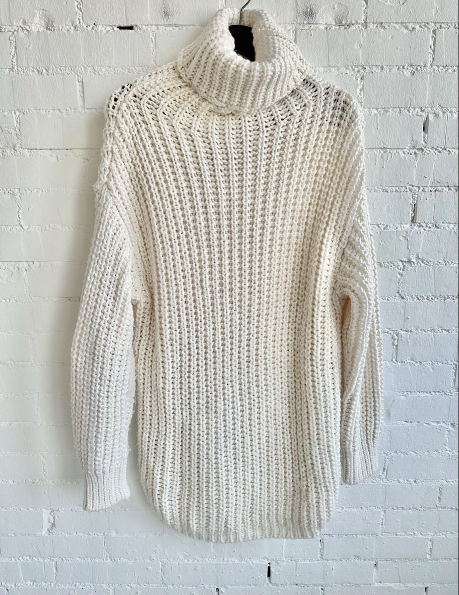 Zara Pullover & Sweatshirts: ZARA KNIT Rollkragenpullover – Offwhite / Gr. S – Gebraucht aus Bern von Fraeuleinhonig