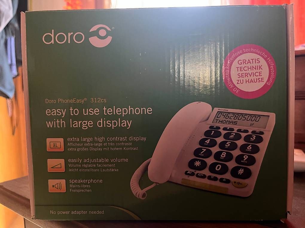 Telefoni: Telefono con tasti e display grandi – Usato da Bellinzona venduto da Embe 1