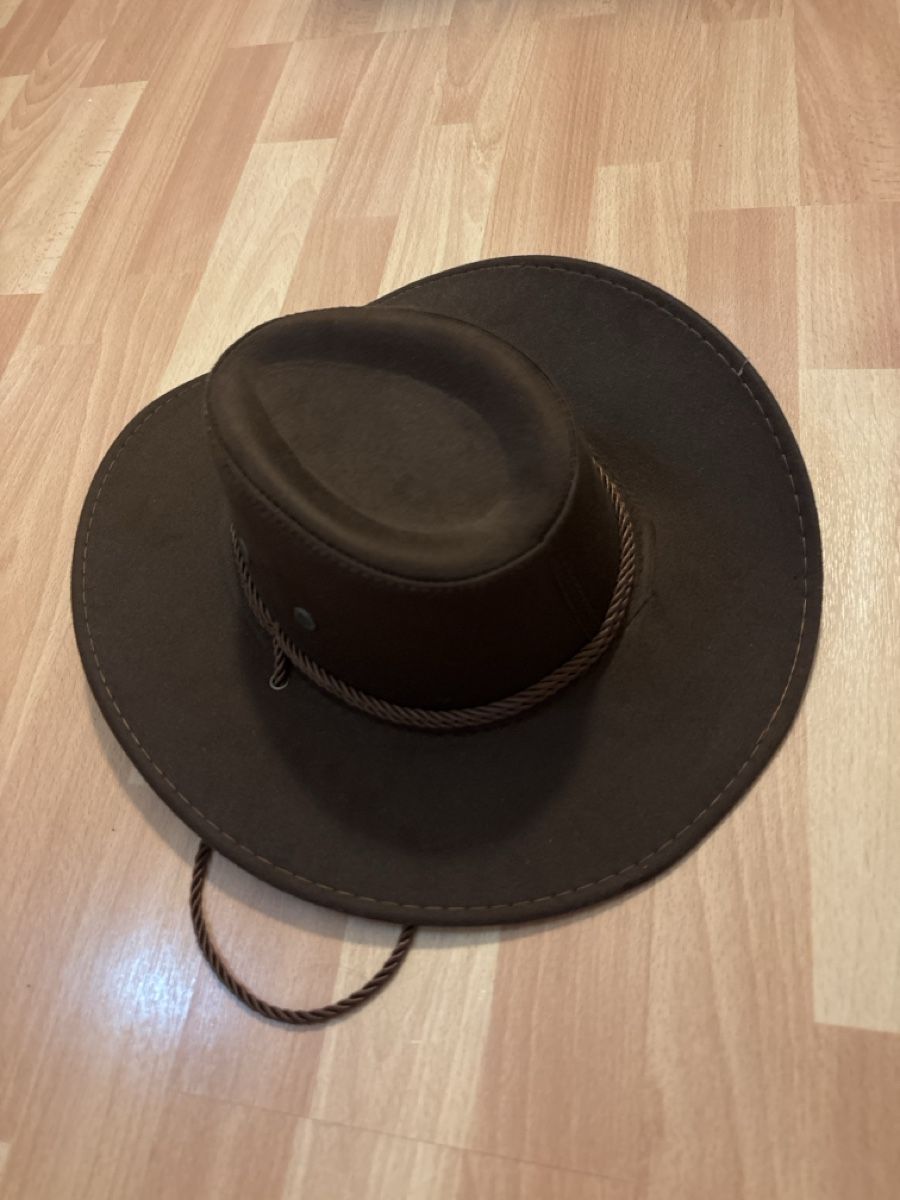 Copricapi, berretti & cappellini: Western Hat Brown Cowboy Hat Unisex – Nuovo (secondo la descrizione) da Oberwil BL venduto da ian_b5dz 1