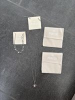 Sternkette mit passenden Armband von Purelei in silber