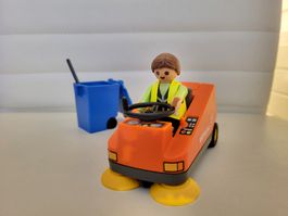 Playmobil Kehrmaschine mit Figur