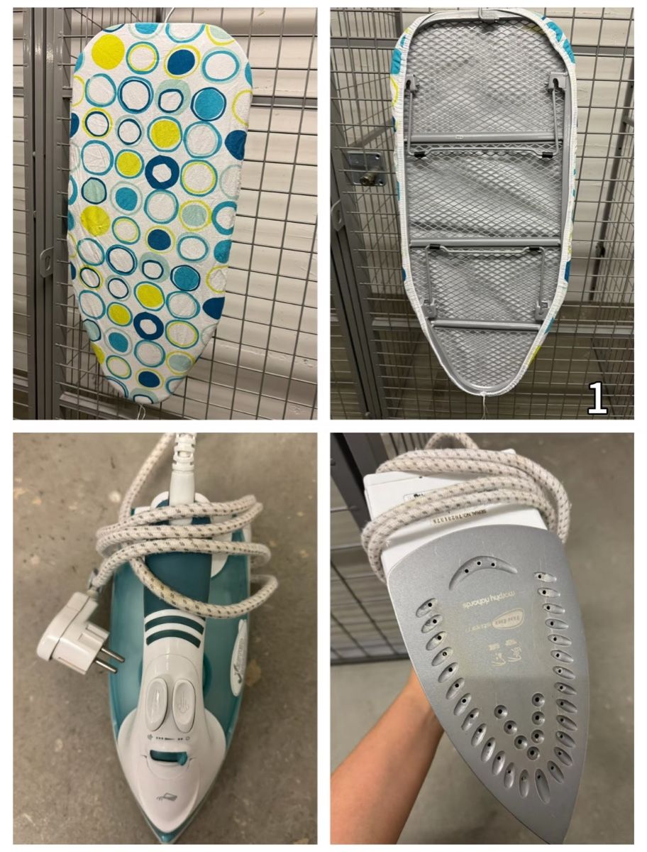 Assi da stiro: Iron and Ironing Board Set - Perfect Condition! – Usato da Bern venduto da CH_secondhand