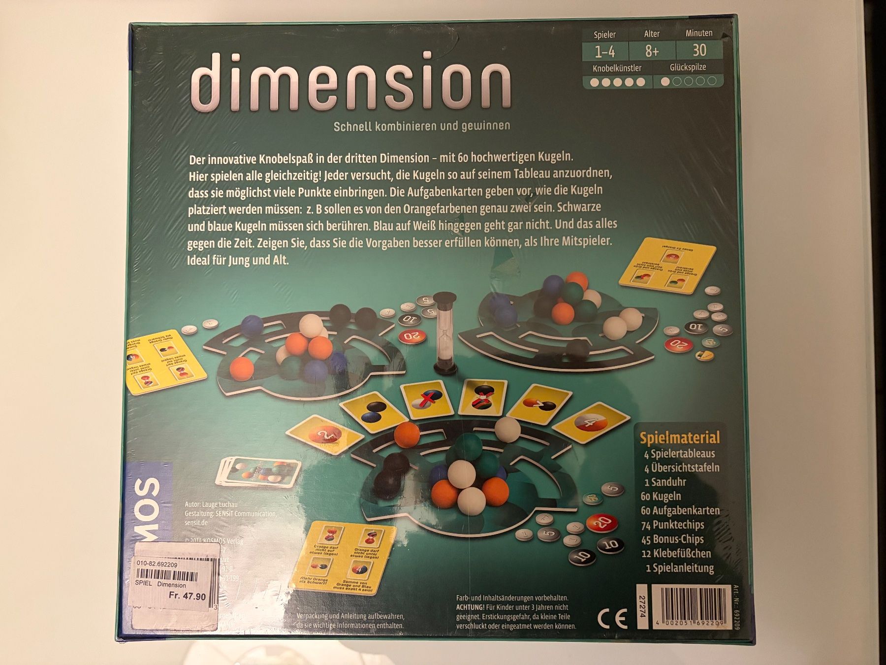Kosmos Spiele: Dimension -  vom Kosmos Spieleverlag – Neu und originalverpackt aus Bachenbülach von bri_8sws 1