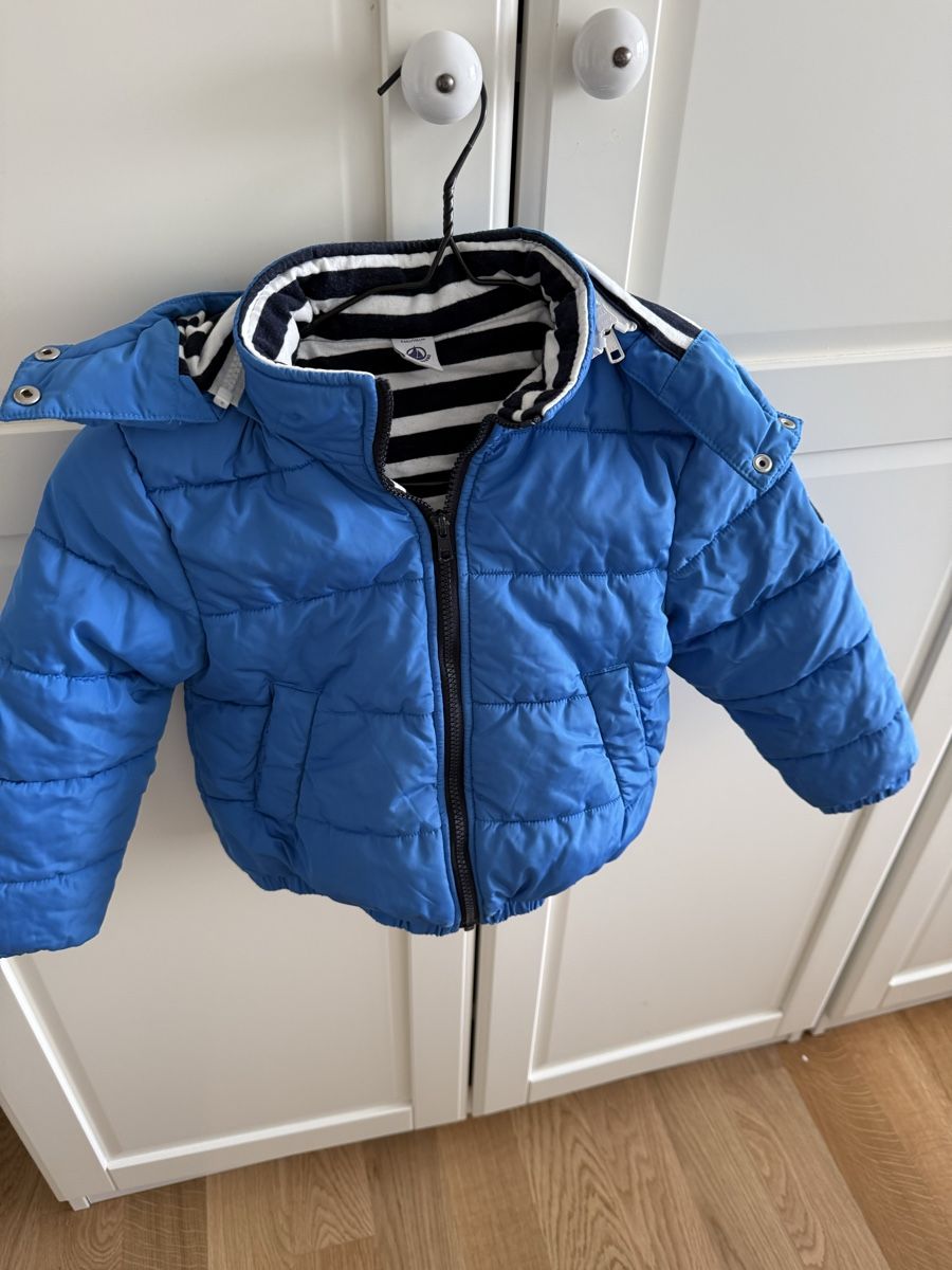 Petit Bateau Giacche & Cappotti: Petit Bateau Winter jacket blue Grösse 116 – Usato da Meilen venduto da Da-M