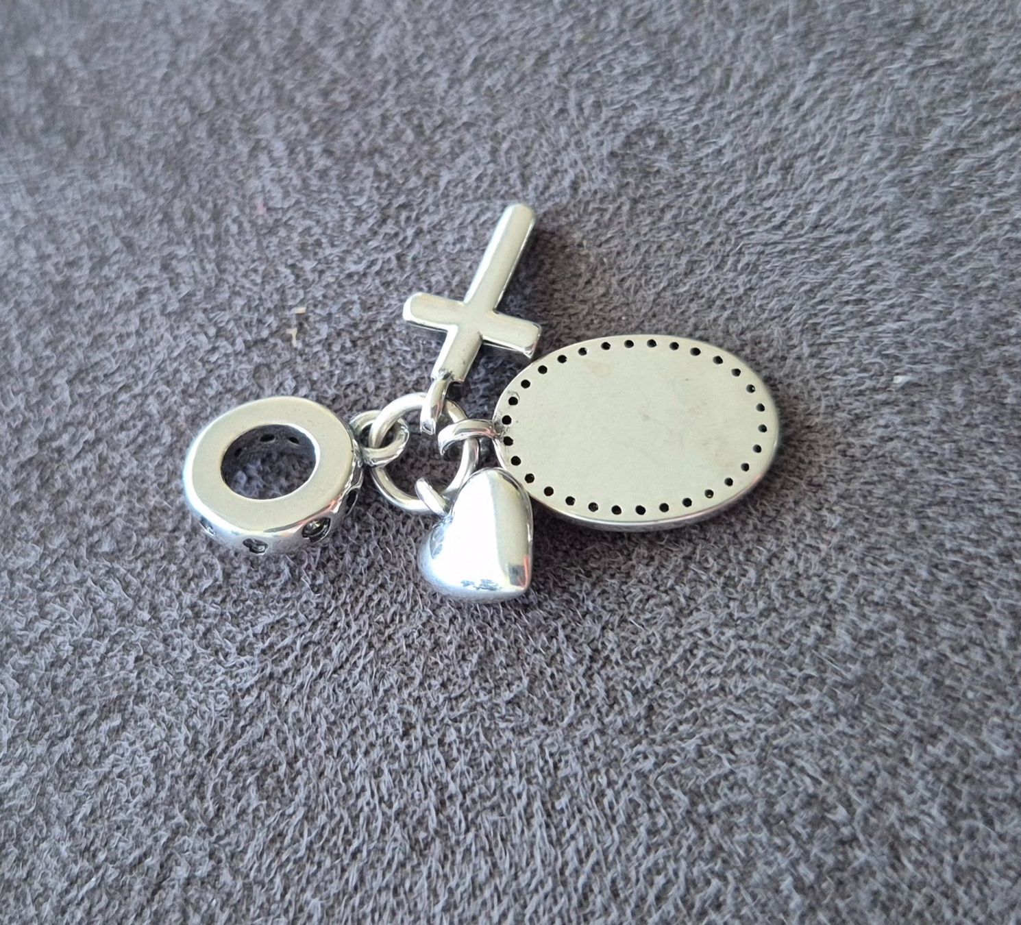 Ciondoli: Silber Charm Glaube +Garantie – Nuovo (secondo la descrizione) da Rotkreuz venduto da Carbone_Bijou-Shop 2
