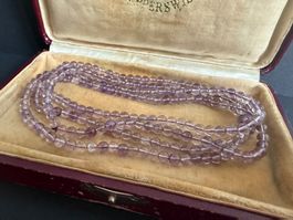 Lange Amethyst Kette