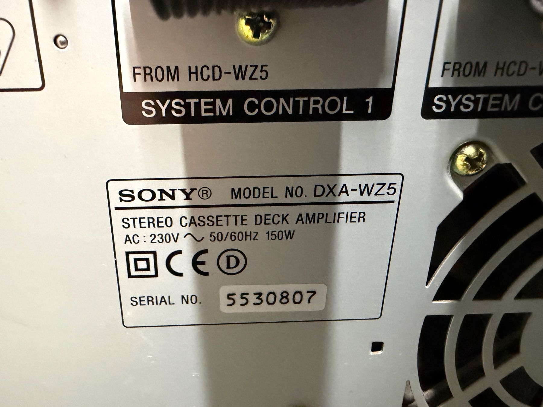 Sony Sistemi audio & multimediali: Sony MHC-W25 - Mini-Hi-Fi-Komponentensystem – Usato da Kirchberg BE venduto da pic.co 5