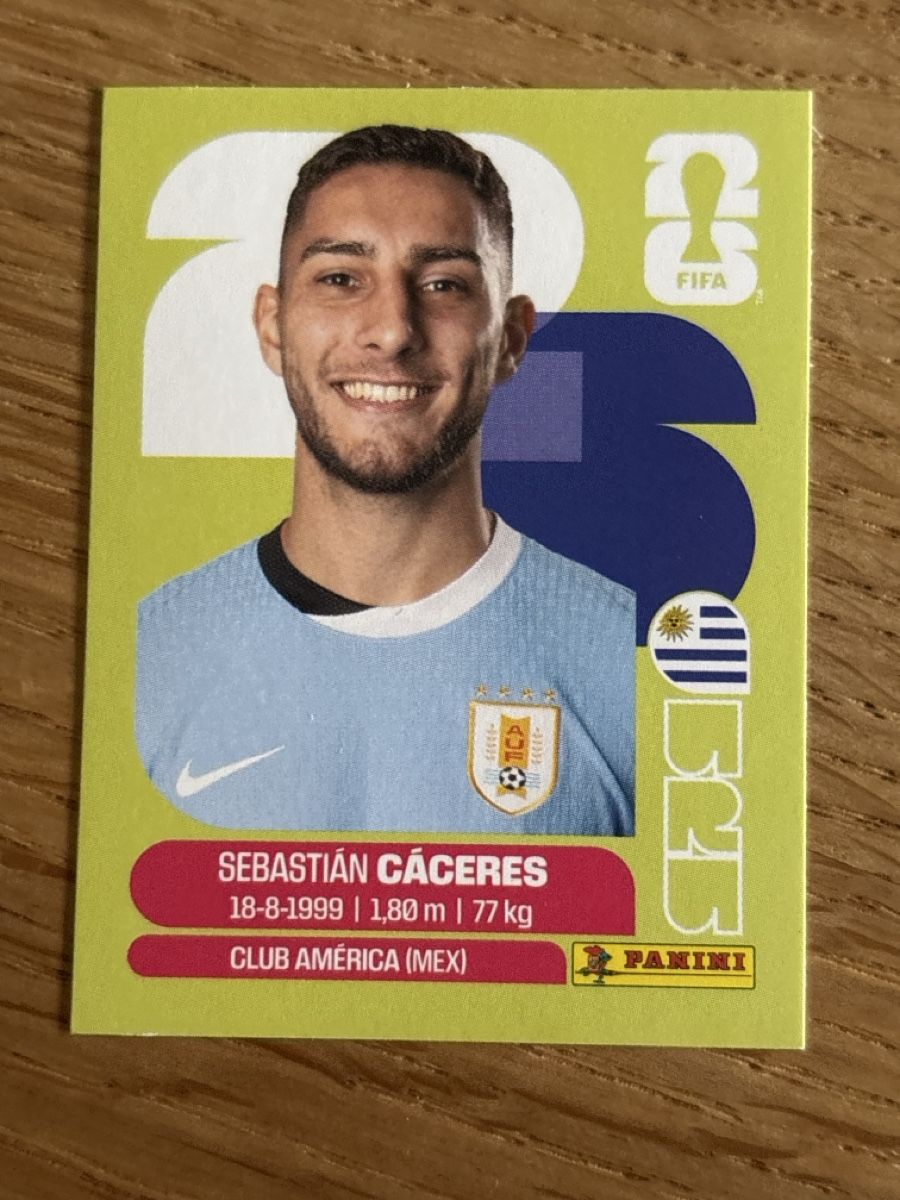Panini Sammelbilder & Trading cards: URU 6 - Panini World Cup 2026 – Neu (gemäss Beschreibung) aus Cumpadials von luc7373