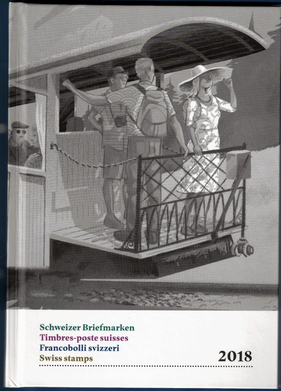 Tutti i francobolli: 2018   Markenheft    Schweizer Briefmarken      postfrisch – Nuovo (secondo la descrizione) da Mellingen venduto da Ginger