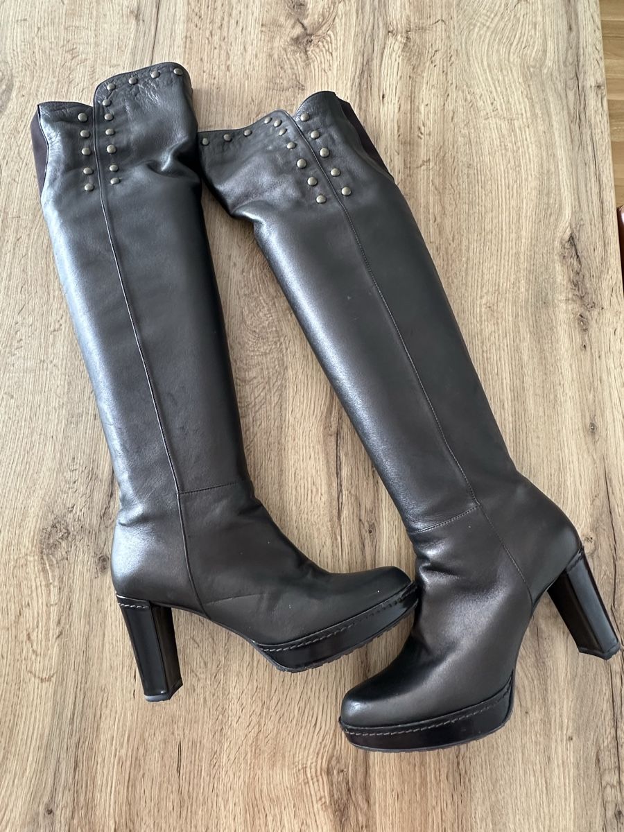 Stuart Weitzman Scarpe da donna: Stuart Weitzman Stiefel, Leder, Top Zustand, Gr. 38 – Usato da Urdorf venduto da fairfashion 2