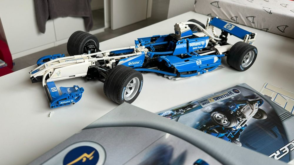 F1 Car Lego Racers 8461 Williams F1 Williams F1 X Lego 1x Lego