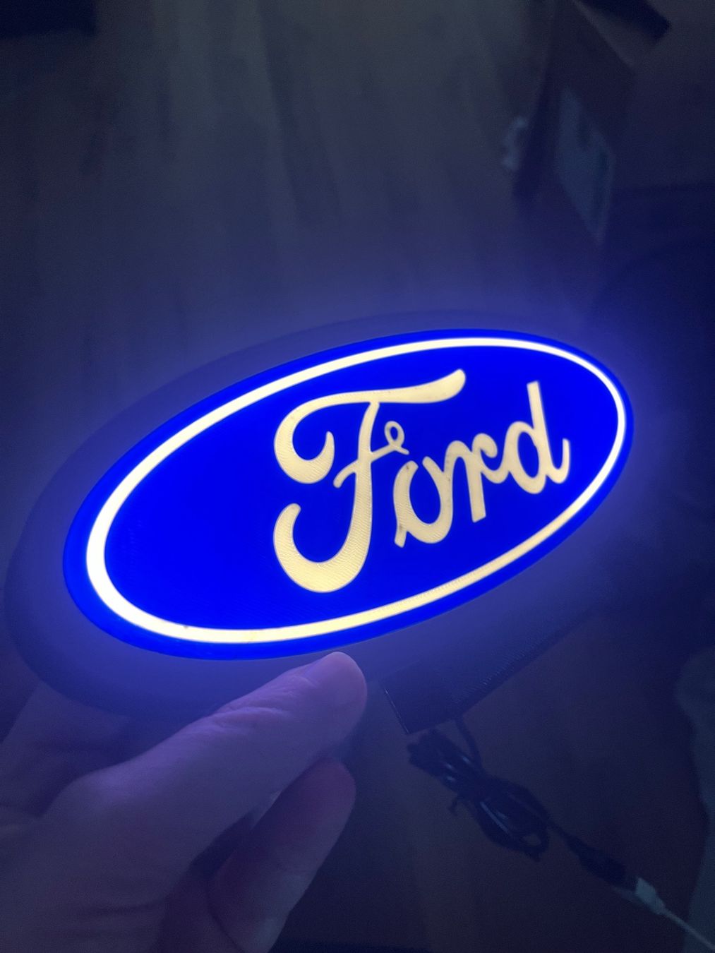 Tutte le decorazioni: Lampe lightbox Led Ford – Nuovo (secondo la descrizione) da Noville venduto da Berlusconi55 1
