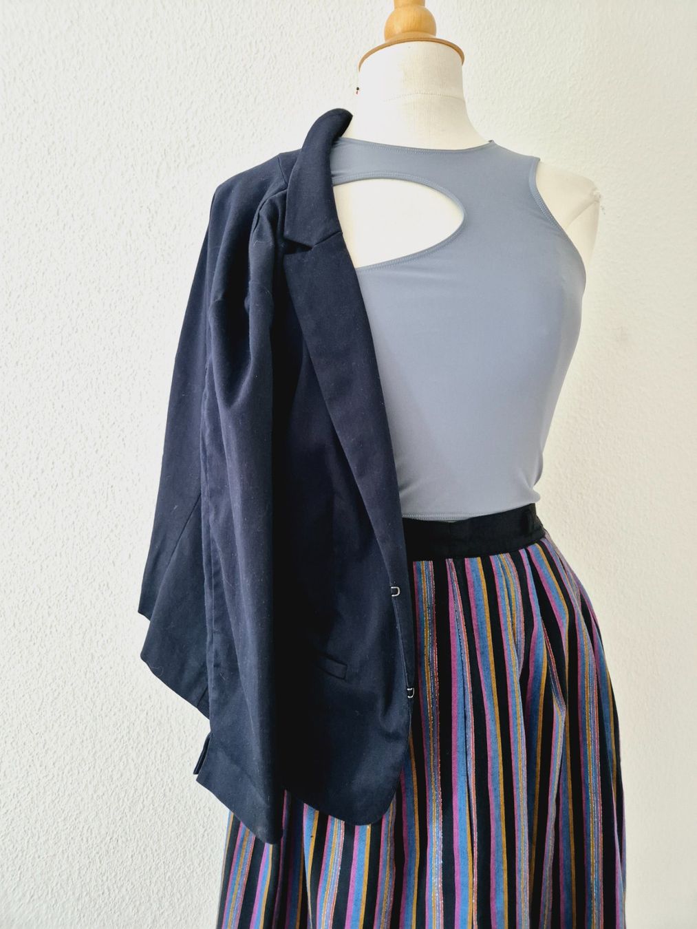 T-shirt: FANNA POOL DANCE OBERTEIL SHIRT S PULLOVER CUT OUT TOP – Nuovo (secondo la descrizione) da Elsau venduto da the-colorful-side 5