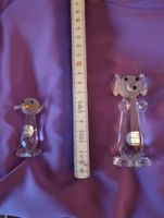 Hund und Katze Bohemia Glas Boehmen