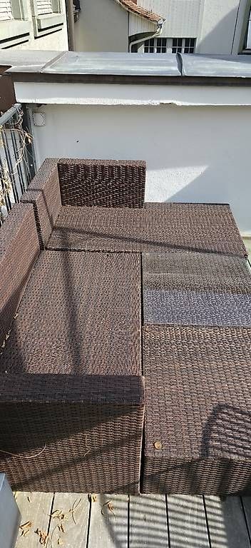 Sofas: Gartenlounge aus Rattan – Gebraucht aus Bern von lma_9qdg 3