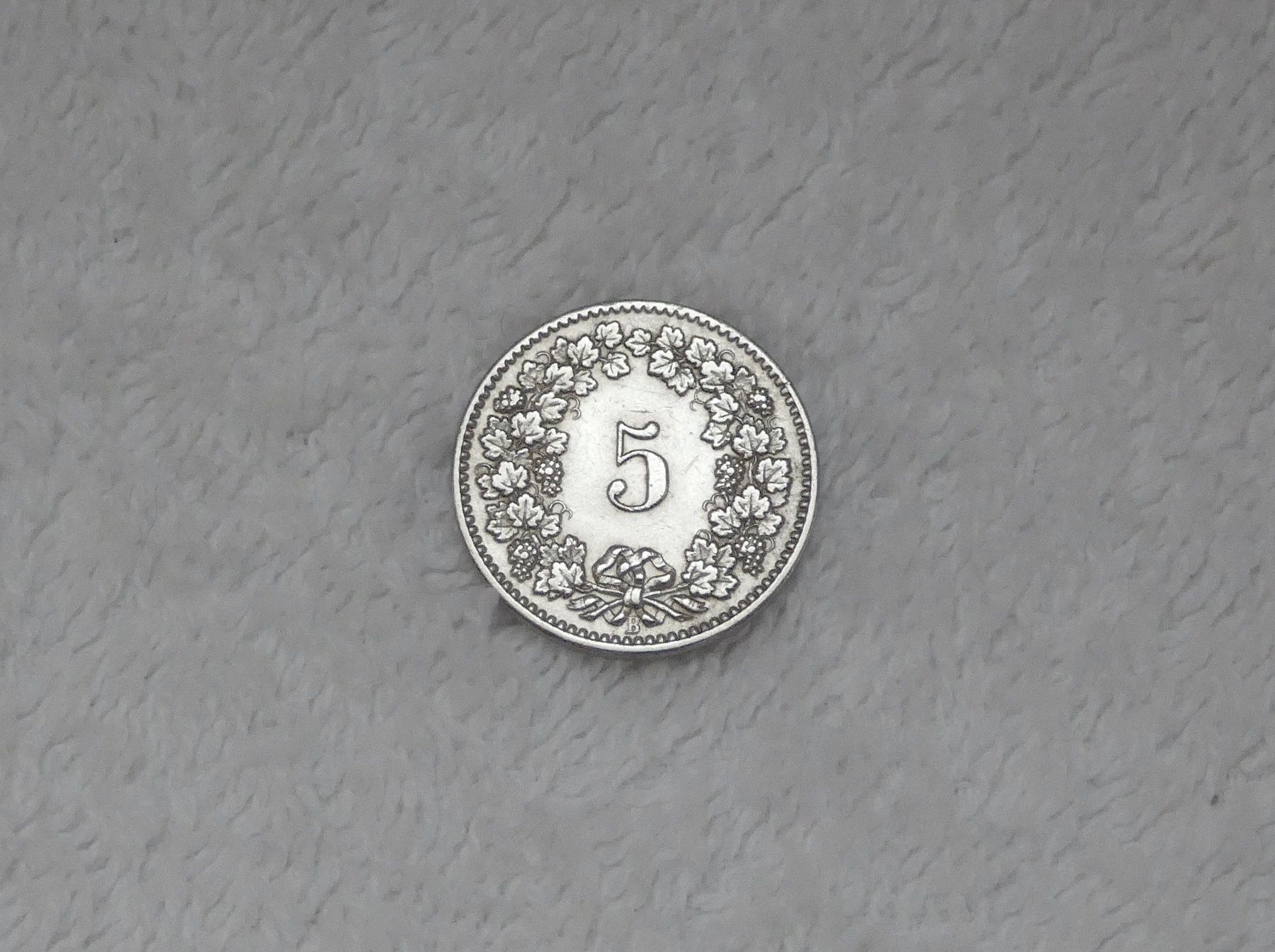 Tutti le monete: 5 centimes/rappen 1894 – Usato da Nyon venduto da Ilmi09 1