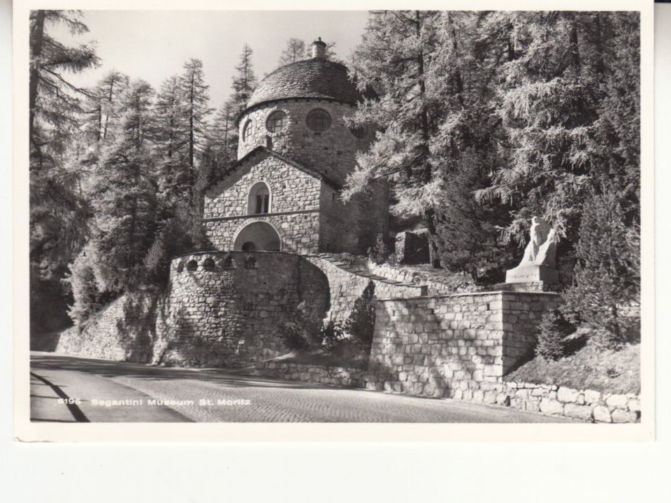 Cartoline postali: St. Moritz Segantini 1964 – Usato da Bürglen TG venduto da StampGraf