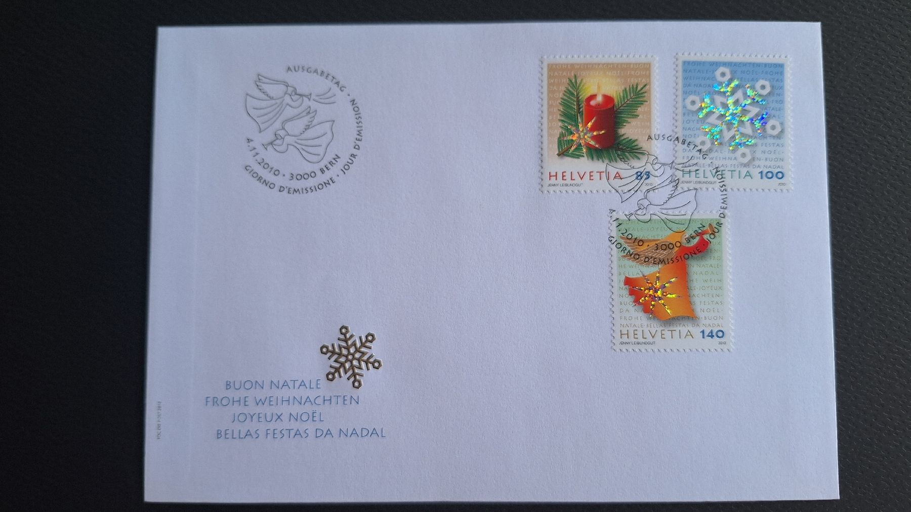 Alle Briefmarken: 2010,Nr.1373-1375,FDC – Neu (gemäss Beschreibung) aus Pratteln von walti-6060