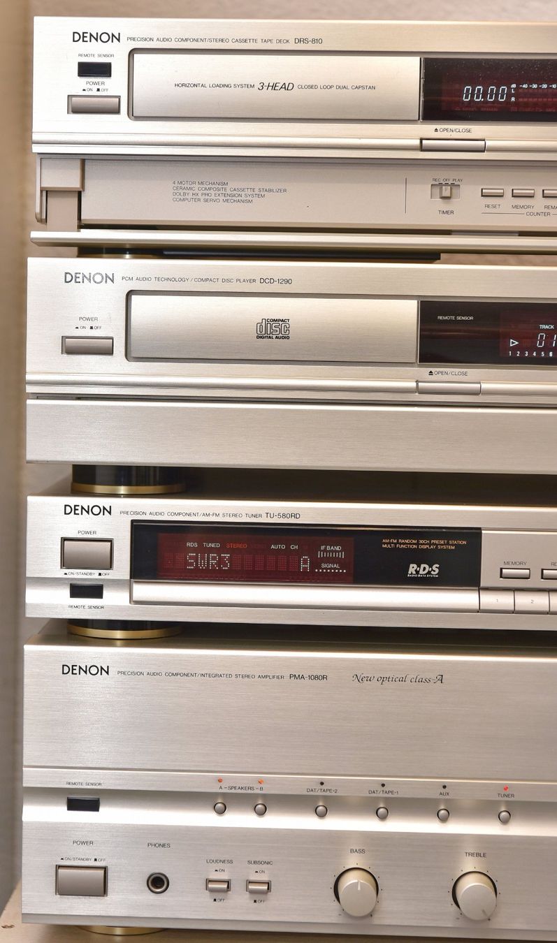 Denon Amplificatori: Denon 4-Geräte Turm – Usato da Bonstetten venduto da wudeli79 1