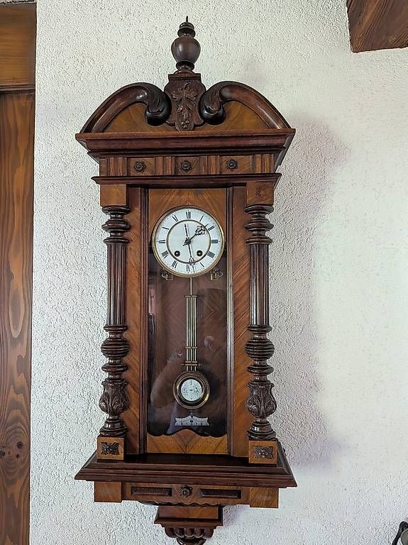Orologi da terra & Orologi da parete: Horloge à pendule en bois – Usato da Lens venduto da 1978lens