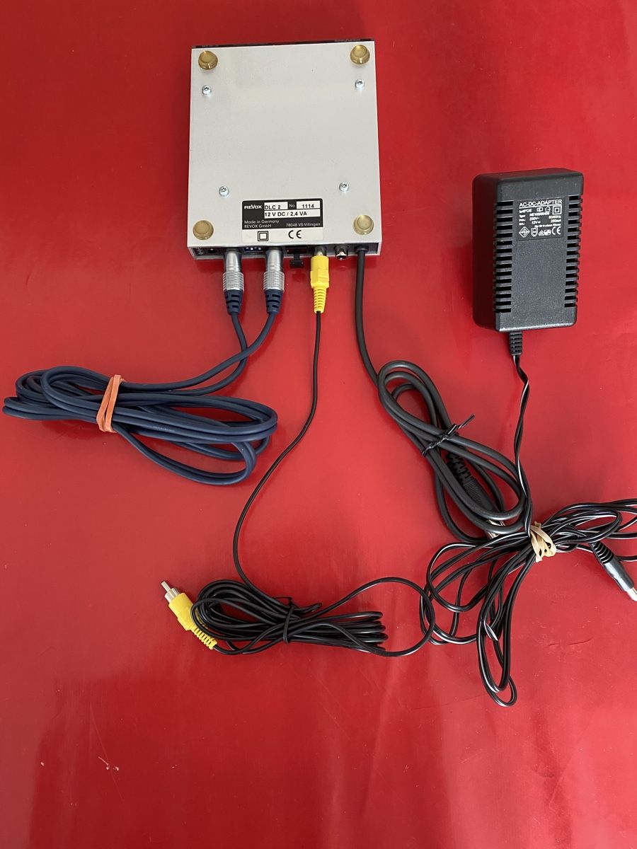 Revox Apparecchi a nastro: Revox DLC 2 mit diversen Kabel – Usato da Luzern venduto da Harikan 2