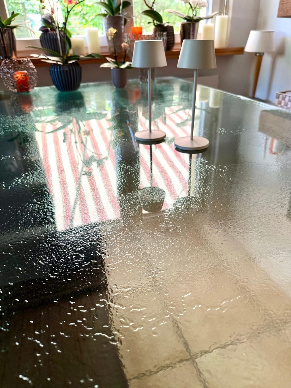 Pfister Tavoli: Massiver Glastisch 190x100 cm – Usato da Uetliburg SG venduto da wirbi98 3