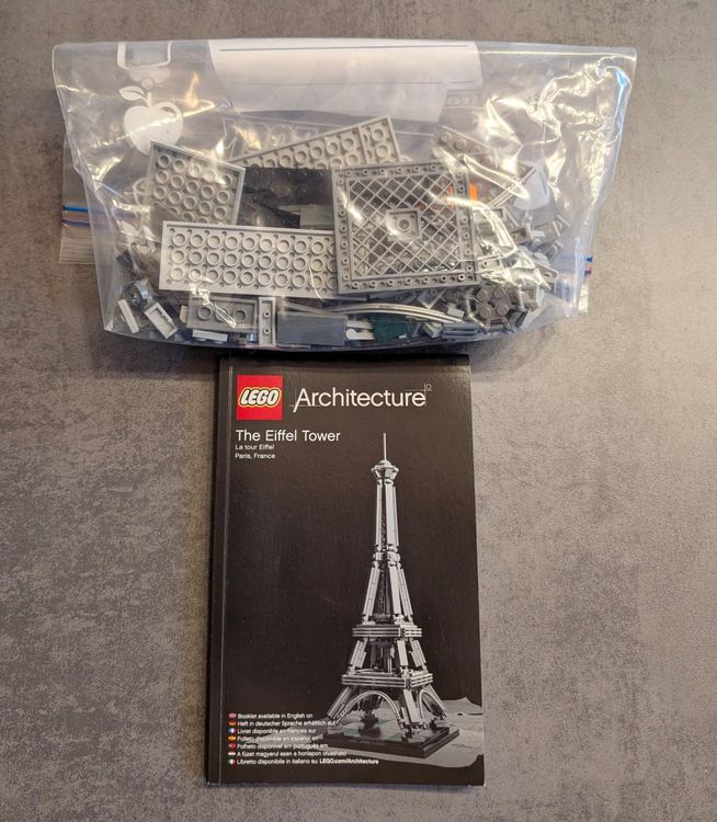 LEGO Architecture 21019 Tour Eiffel, démonté + notice (Gebraucht) in ...