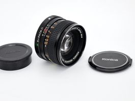Konica Hexanon AR 50mm f1.7 Japan