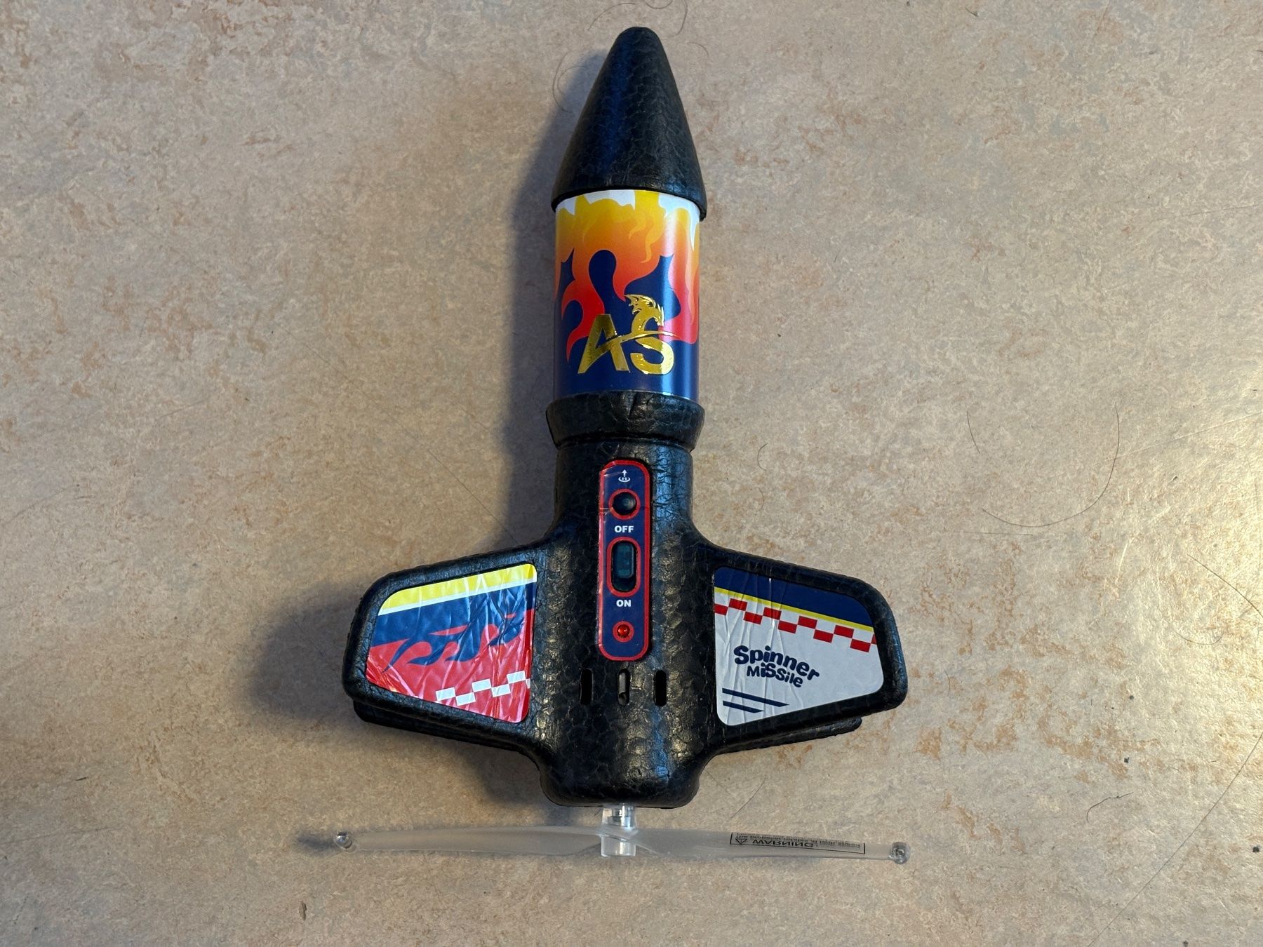 Giocattoli: Retro Spinner Missile Spielzeug Rakete – Usato da Dietikon venduto da The-Star-Shop