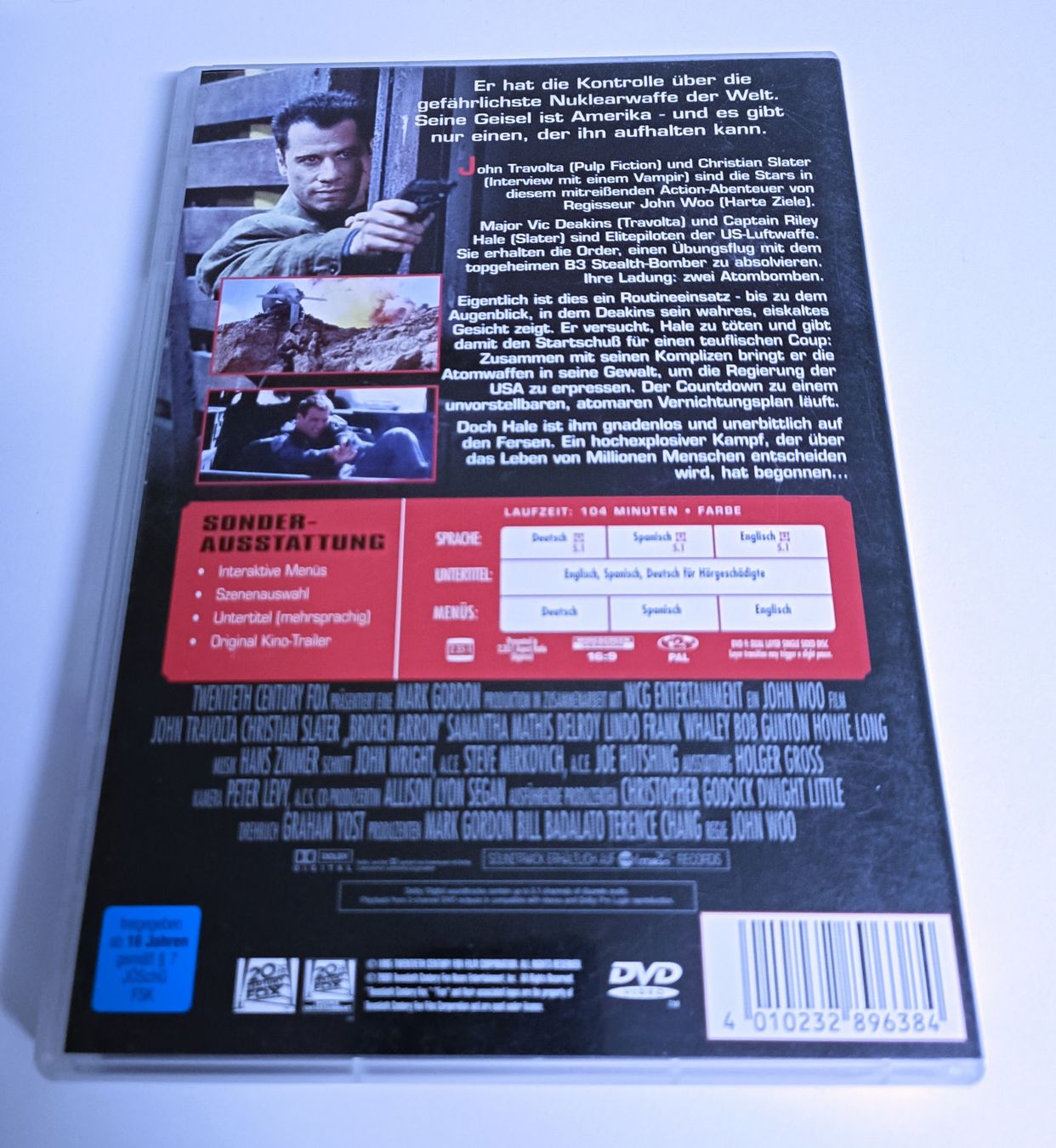 Alle DVDs: OPERATION: BROKEN ARROW mit John Travolta – Gebraucht aus Köniz von Filmzone 1