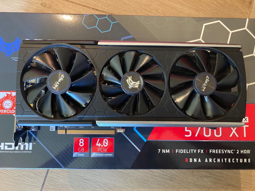 SAPPHIRE NITRO+ RADEON RX 5700 XT 8G GDDR6 DUAL HDMI/DUAL DP (Gebraucht ...