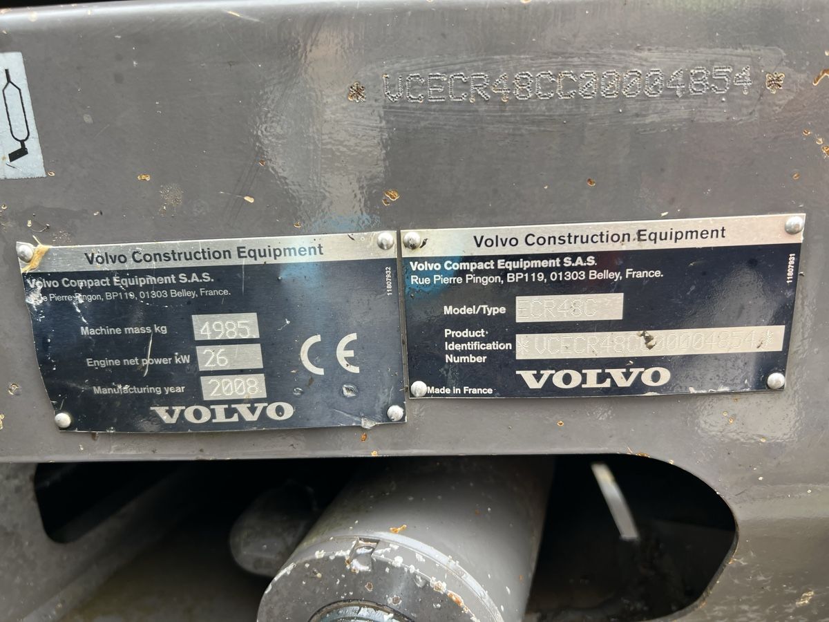 Volvo Bagger: Volvo Bagger ECR 48C mit Zentralschmierung – Gebraucht aus Schwarzenegg von Stefu1995 6