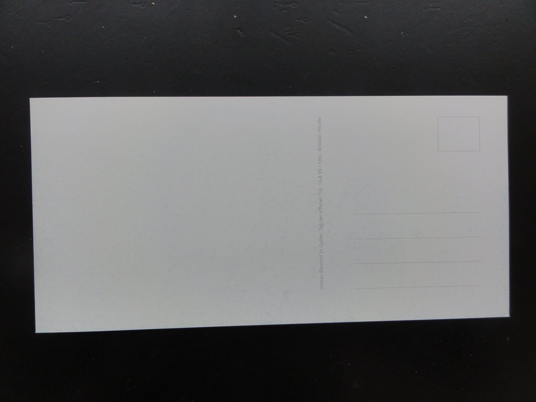 Ansichtskarten: Antike Postkarte Bahnhof St. Gallen – Neu (gemäss Beschreibung) aus Abtwil SG von mutts1 1
