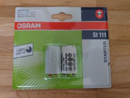 1x Osram und Sylvania St 111 Starter,  4-80 W.