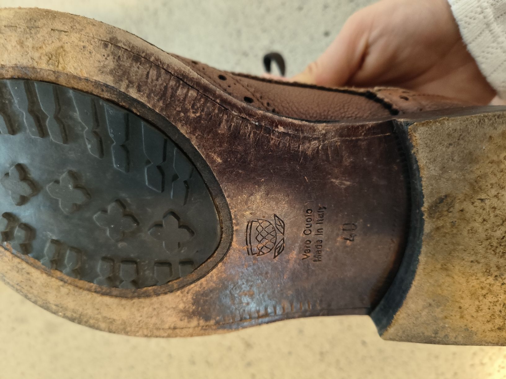 Navyboot Scarpe da uomo: Herren Schnürschuhe braun Grösse 40 Navyboot – Usato da Au SG venduto da hac_sn68 2