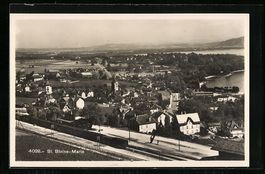 St. Blaise-Marin, Ortsansicht mit Bahnho