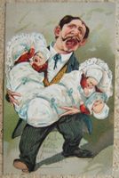 PRÄGE-AK FRISCHGEBACKENER VATER MIT 4 BABYS