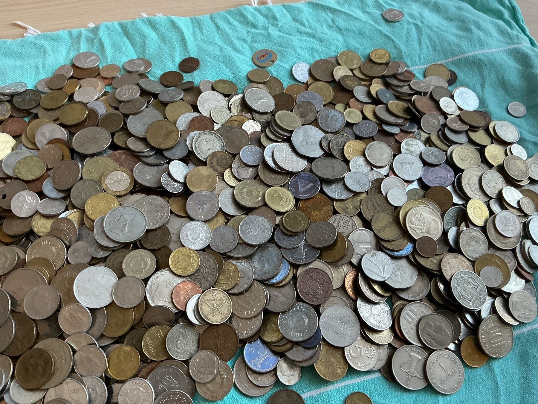Tutti le monete: 9 Kg Weltweit Lot A – Usato da Dietikon venduto da Numi2000 2
