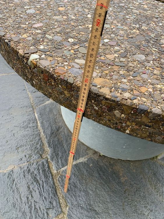 Steintisch Garten rund Kaufen auf Ricardo